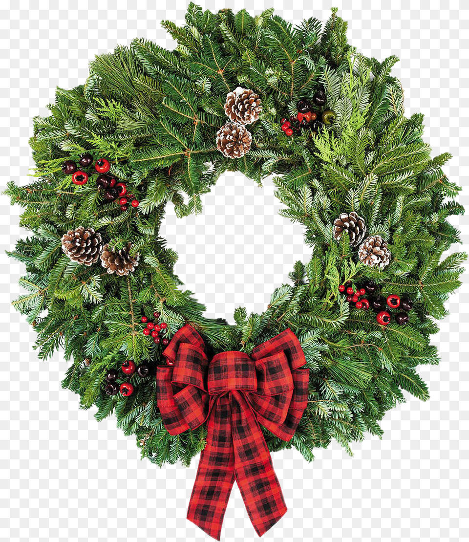 Christmas Wreath Photo Real Christmas Wreath Png Image