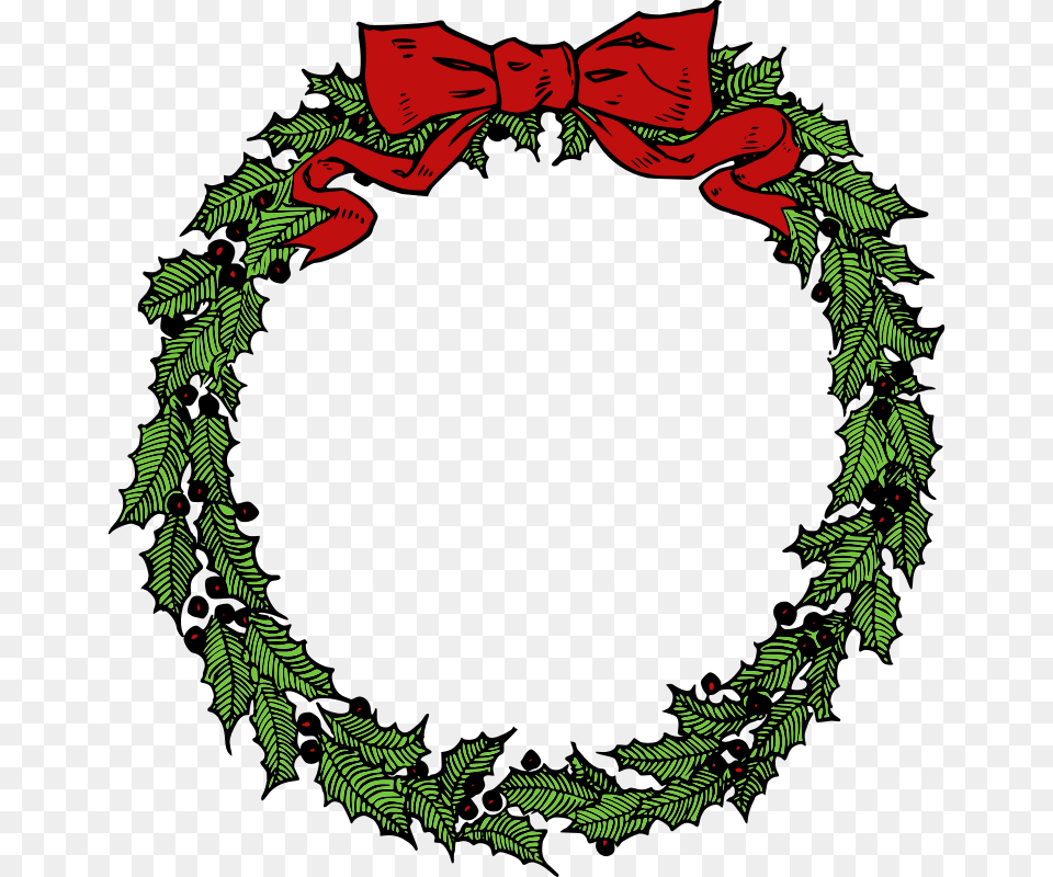 Christmas Wreath Picture Icons And Xmas Wreath Clip Art, Plant, Face, Head, Person Png Image