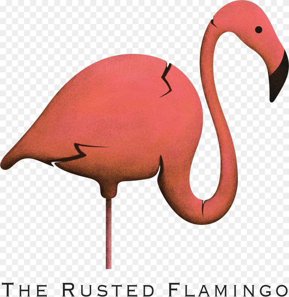 Christmas Wreath The Rusted Flamingo Animal Figure Png