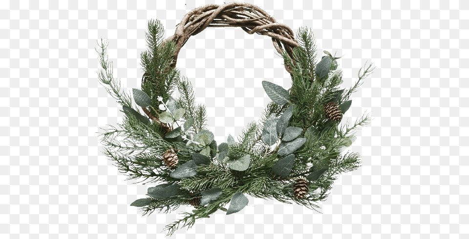 Christmas Wreath Picture Mart Wreath, Plant, Food, Fruit, Pineapple Free Transparent Png