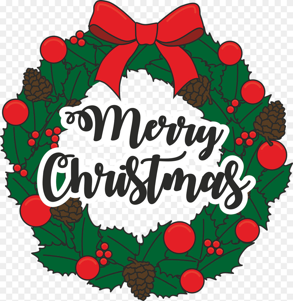 Christmas Wreath Vector Graphic On Pixabay, Dynamite, Weapon Free Transparent Png