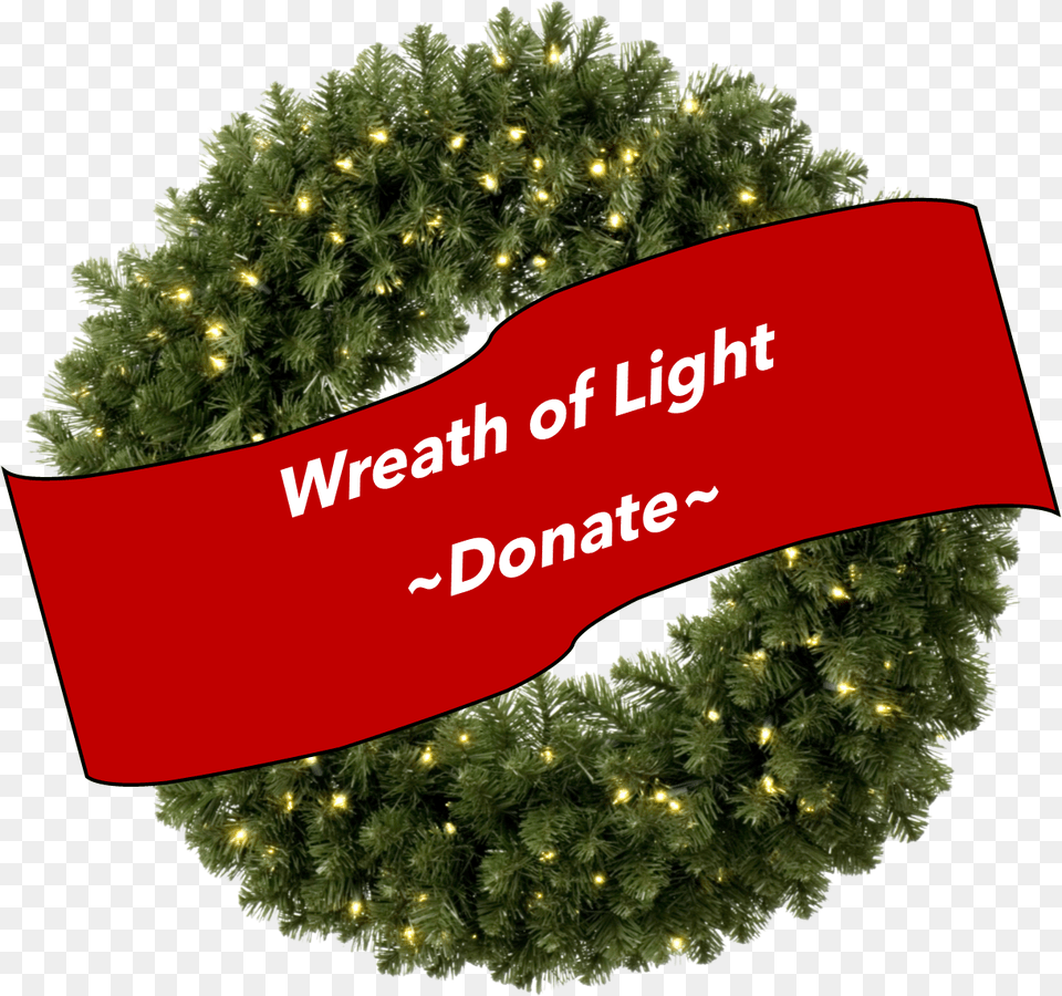 Christmas Wreath Wreath Of Light Denver Youth For Transparent Background Christmas Wreath Vector, Plant, Tree, Christmas Decorations, Festival Free Png Download