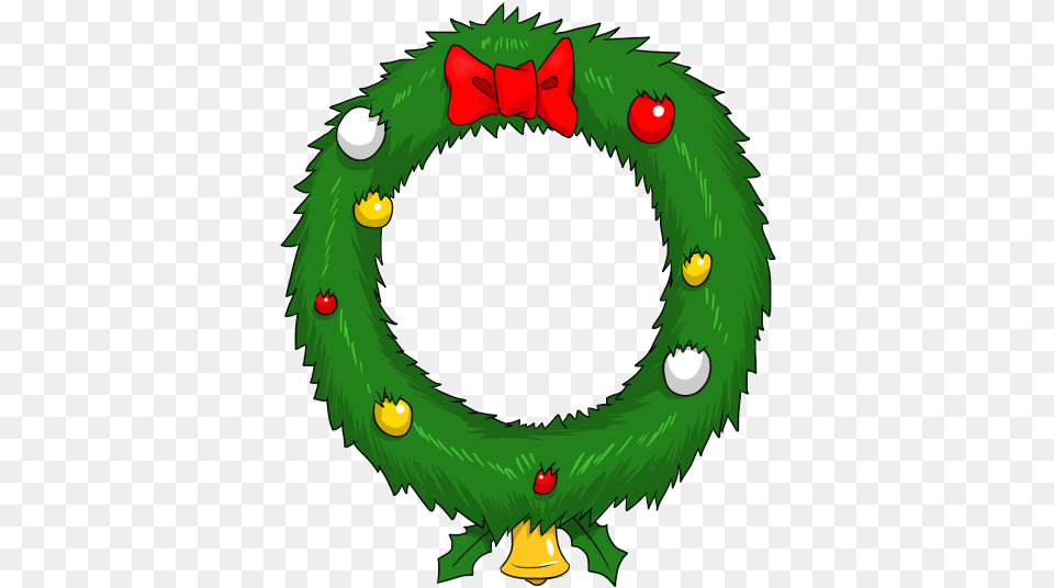 Christmas Wreaths Clipart Cartoon Christmas Wreath, Green, Baby, Person Free Transparent Png