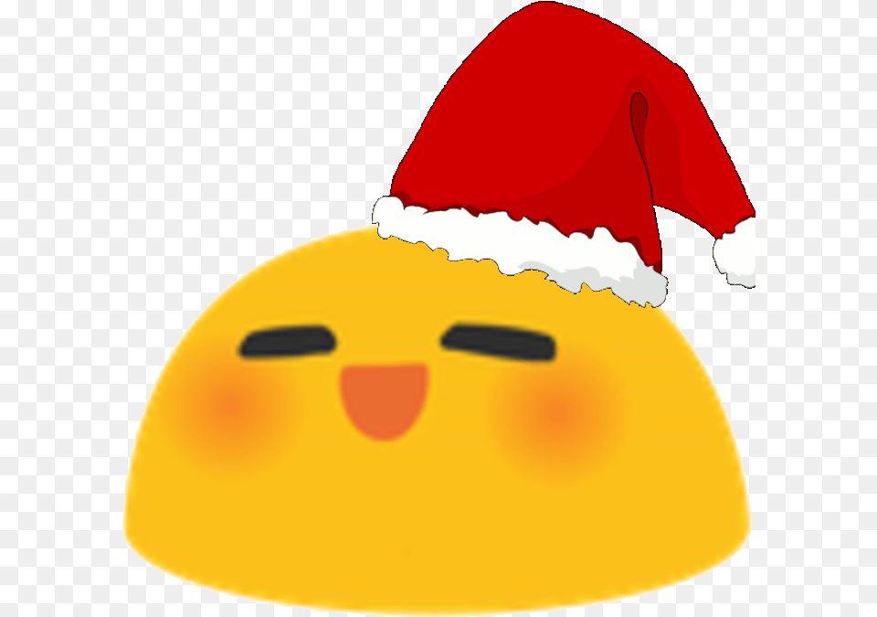 Christmasblob Discord Emoji Blob Melt Emoji, Clothing, Hardhat, Helmet, Food Free Transparent Png