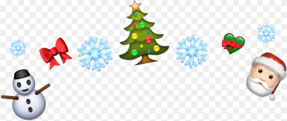 Christmascrown Christmas Emojis Santa Snowman Transparent Christmas Emojis, Nature, Outdoors, Toy, Winter Free Png