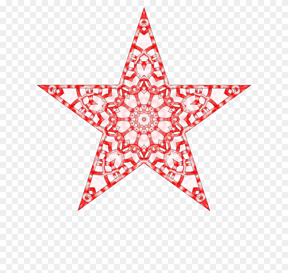 Christmasree Vintage Star Freeuse Downloadechflourish Christmas Tree Topper Cartoon, Symbol, Star Symbol, Cross Free Png Download