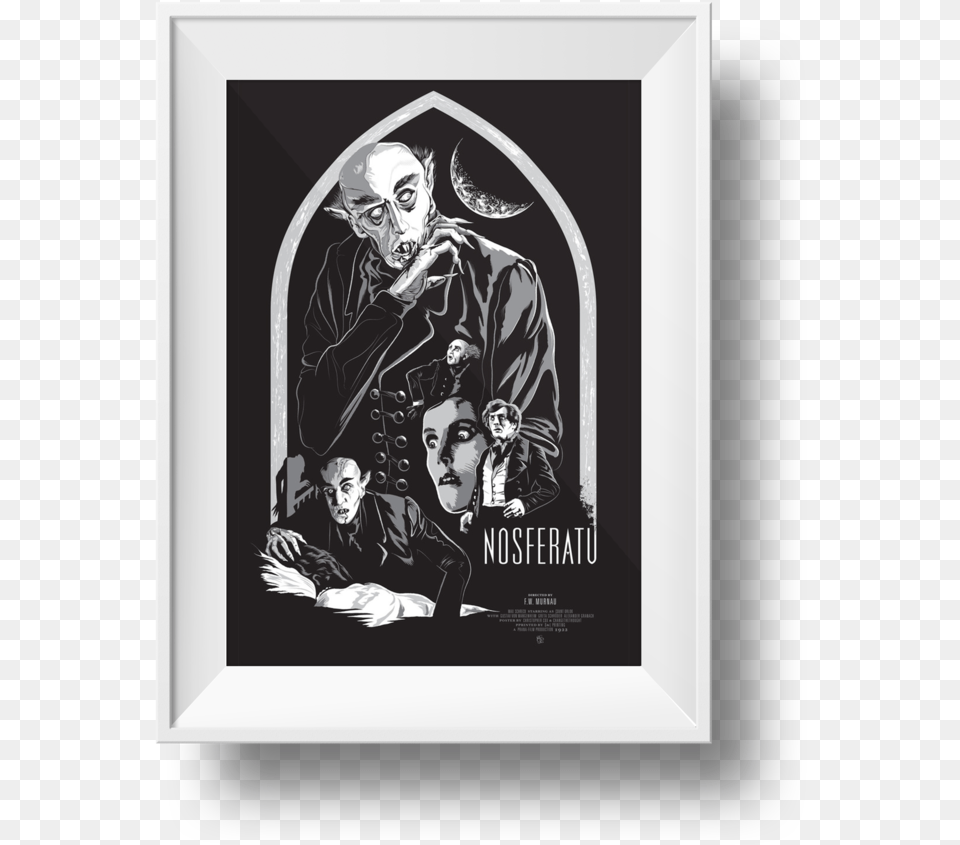 Christopher Cox Nosferatu Eine Symphonie Des Grauens Poster, Adult, Male, Man, Person Png Image