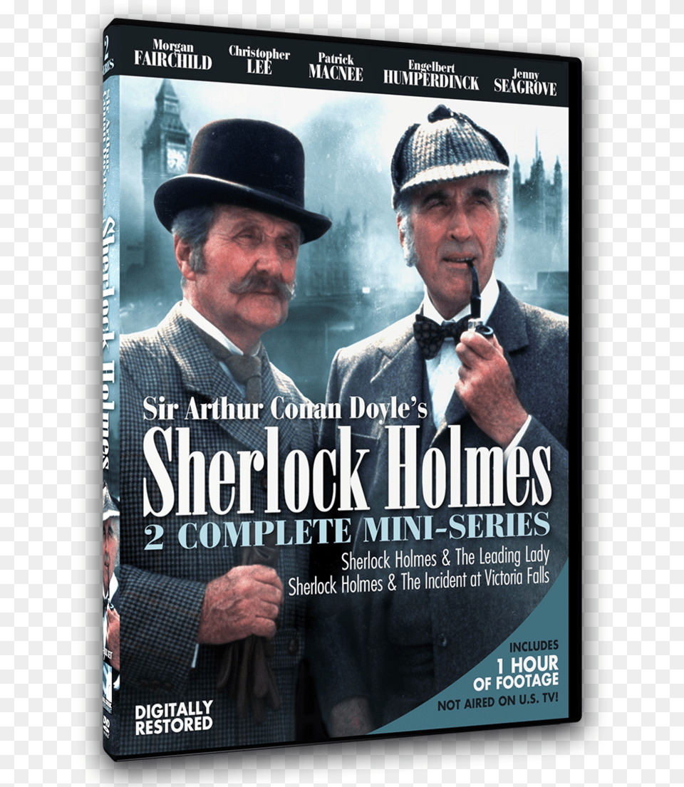 Christopher Lee Sherlock Holmes, Advertisement, Poster, Male, Adult Free Png