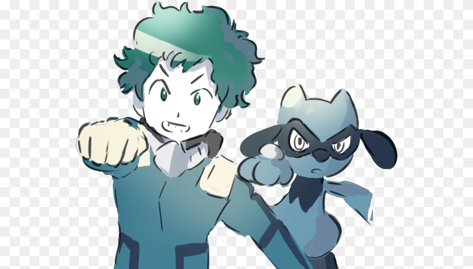 Christopher Perez Some Bnha X Pokemon Doodles Based Cartoon, Baby, Book, Comics, Person Free Transparent Png