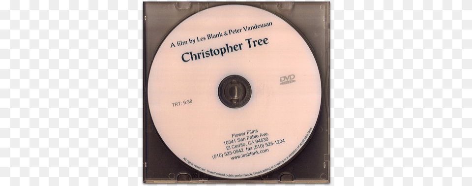 Christopher Tree Dvd Jpeg, Disk Free Png Download