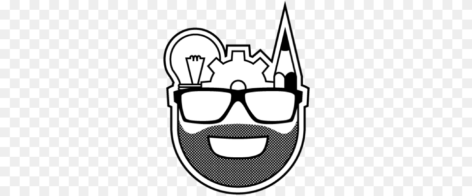 Christos Christoforos Clip Art, Stencil, Accessories, Glasses, Light Free Png Download