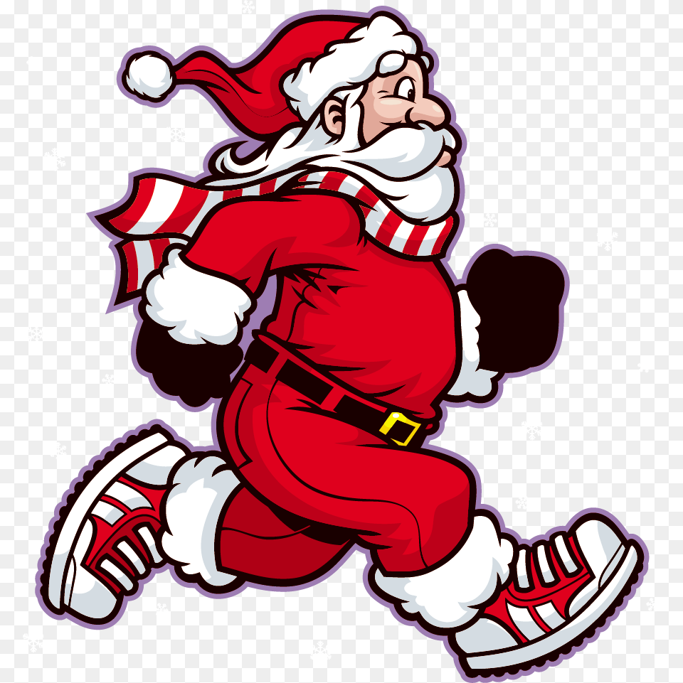 Christus Mother Frances Hospital Santa Claus Running, People, Person, Dynamite, Weapon Free Png