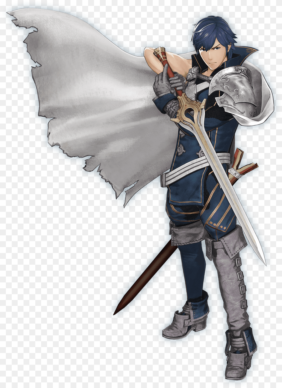 Chrom Artwork Chrom Fire Emblem Warriors, Sword, Weapon, Boy, Child Png Image