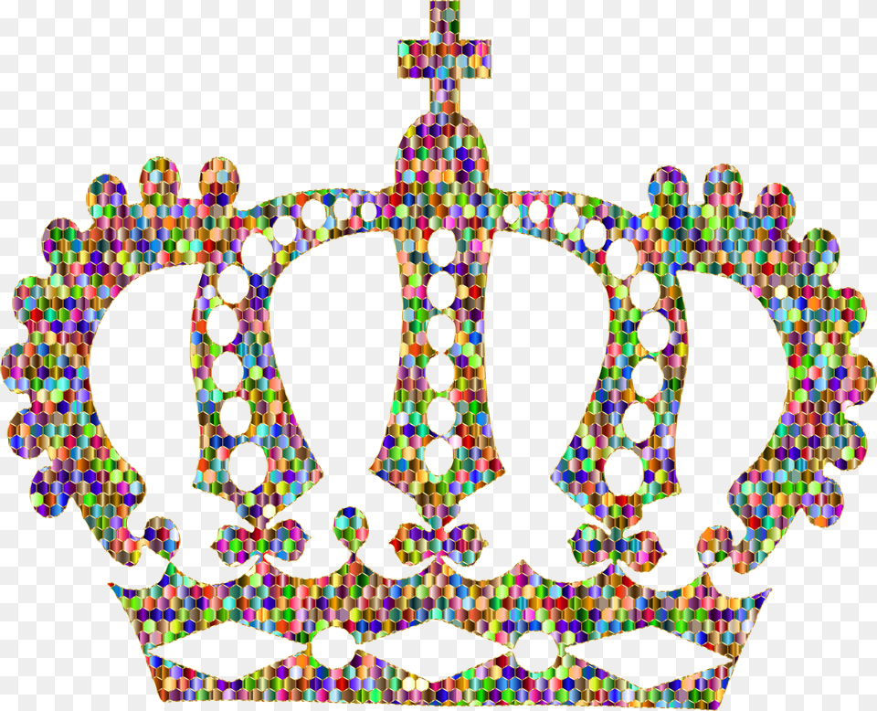 Chromatic Gold Royal Crown Icons, Accessories, Jewelry, Chandelier, Lamp Free Transparent Png