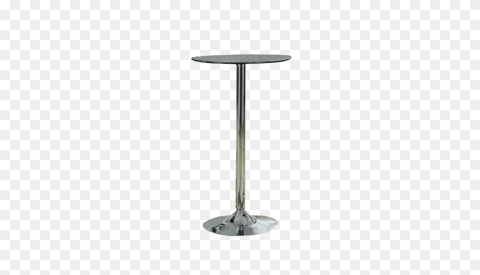 Chrome And Glass Bar Table Hanks Event Rentals, Dining Table, Furniture, Blade, Razor Free Png Download