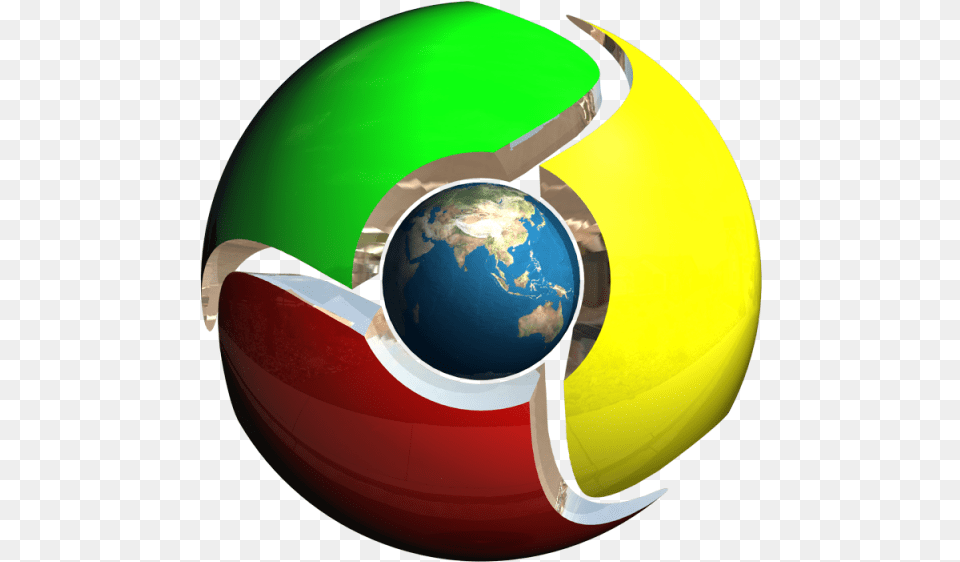 Chrome Animated 6 Chrome 3d Icon, Sphere, Astronomy, Outer Space, Planet Free Png Download