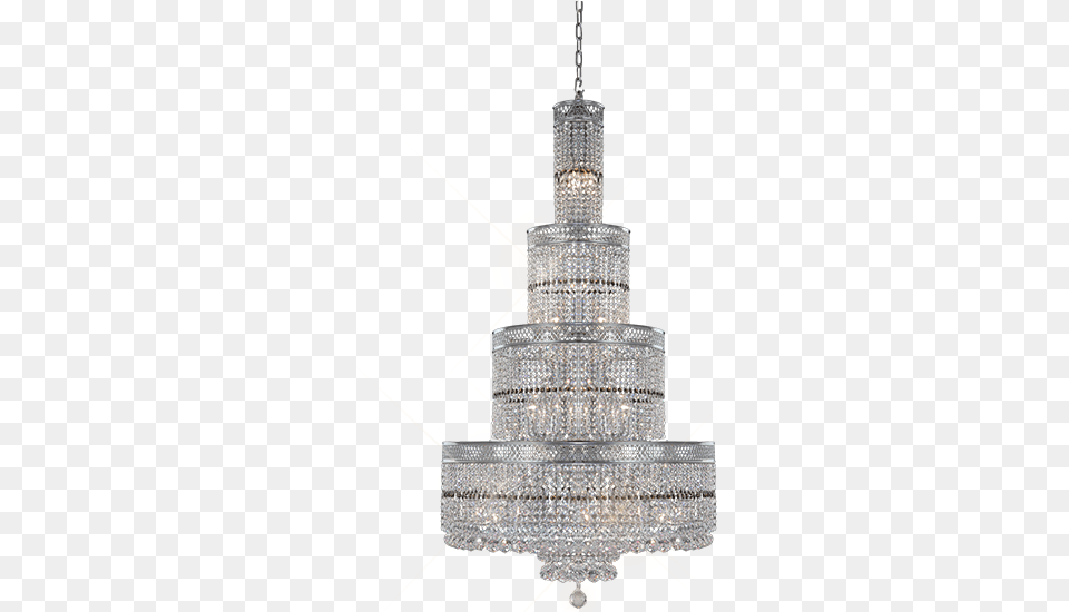 Chrome Balloctagons Chandelier, Lamp Free Png Download