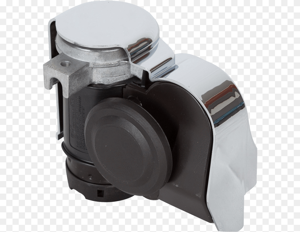 Chrome Dual Tone Motorcycle Electric Air Horn Reflex Camera, Electronics, Device Png