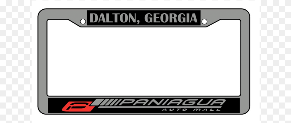 Chrome Faced Recessed License Frame 2 Color Dallas Cowboys License Plate Frame, License Plate, Transportation, Vehicle, White Board Free Png Download