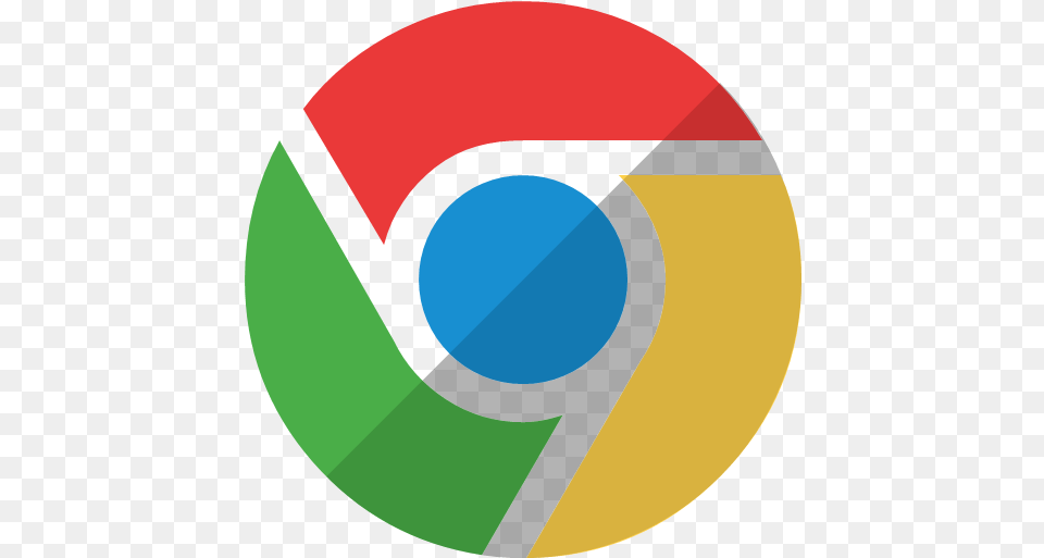 Chrome Google Icon System Shade Circles, Logo, Disk Free Transparent Png