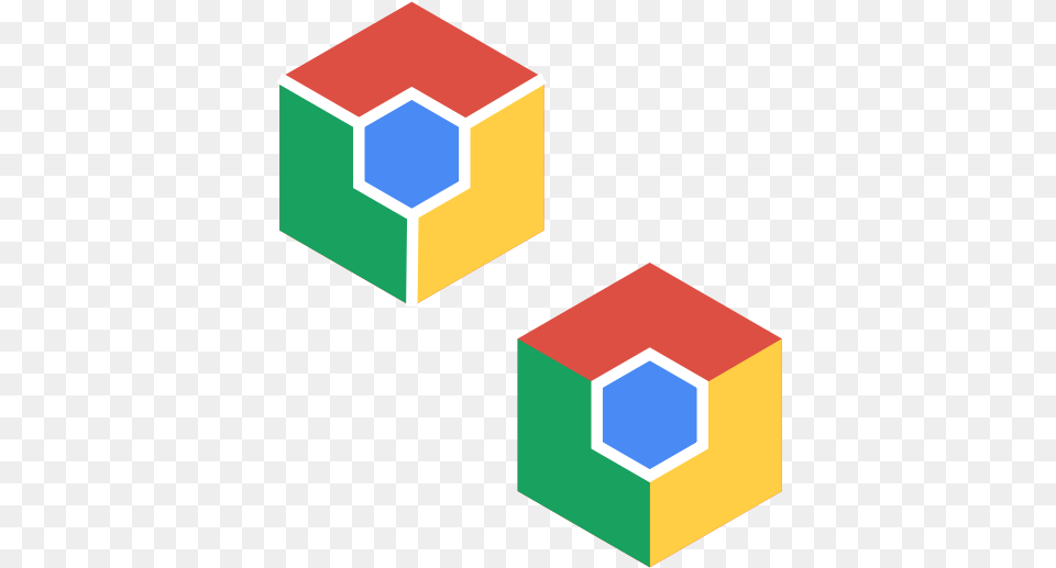 Chrome Inspired Hexagon Logo Color Svg Google Tango Project Logo, Toy Free Png Download