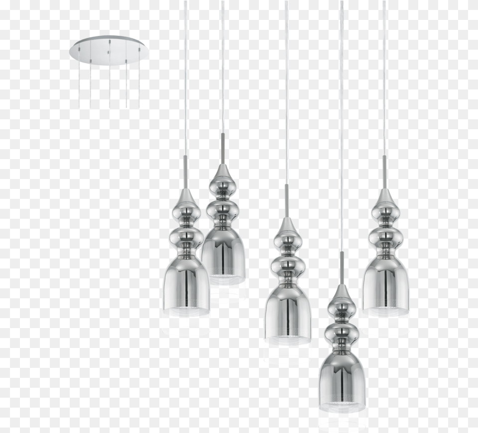 Chrome Light Fixture Bolanos Pendant Eglo Clipart Eglo Visilice, Chandelier, Lamp, Chess, Game Png Image