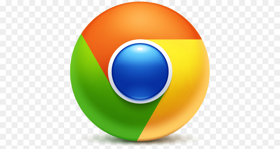 Chrome Logo, Sphere Png