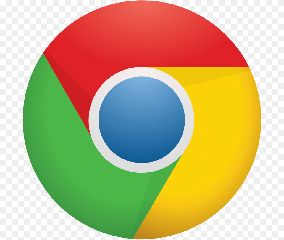 Chrome Logo, Disk, Sphere Png Image