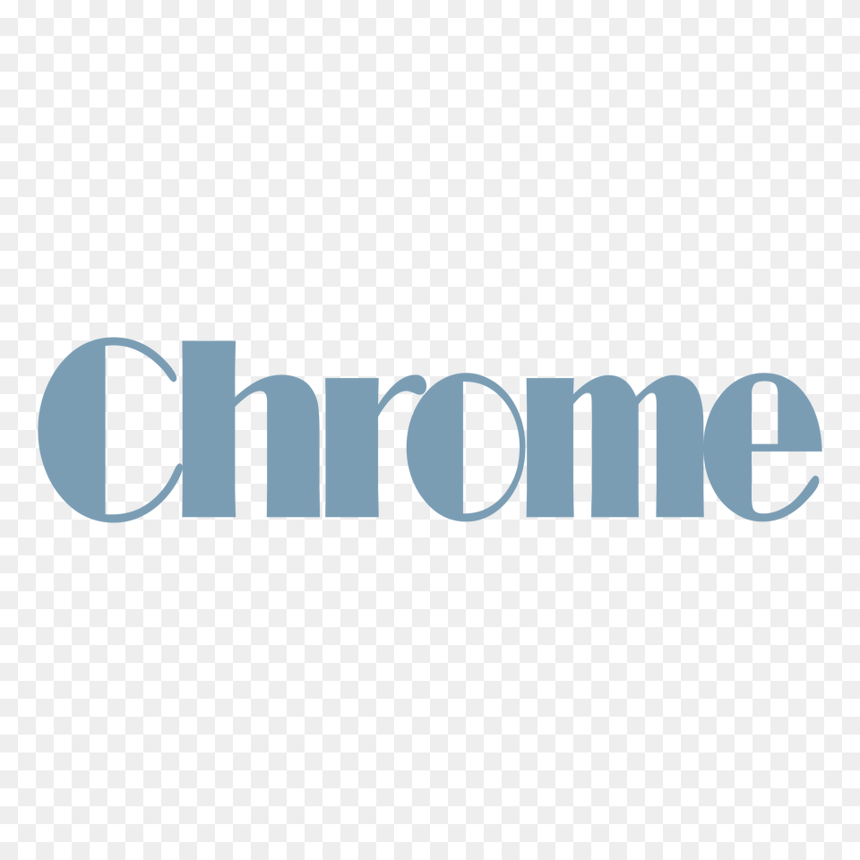 Chrome Logo Transparent Vector, Text Png