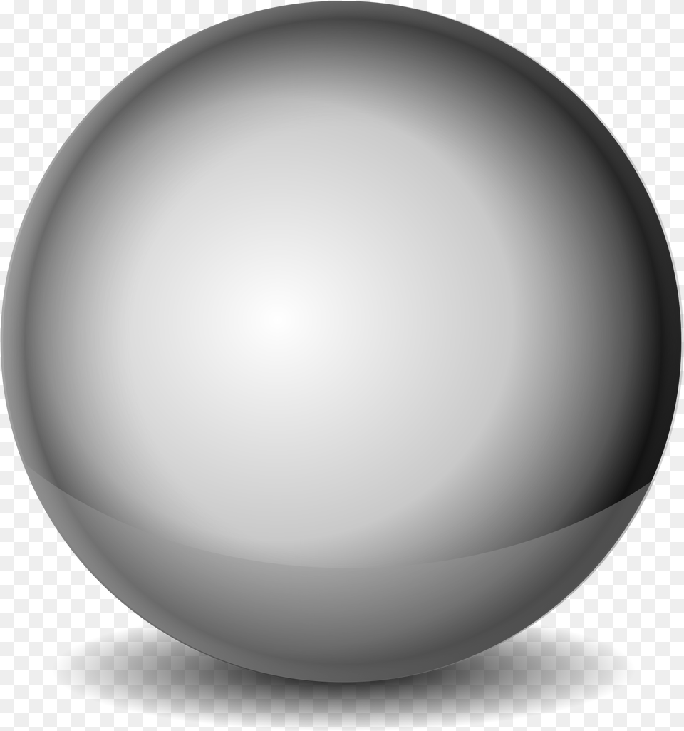 Chrome Metal Ball Orb Vector, Sphere Free Png Download