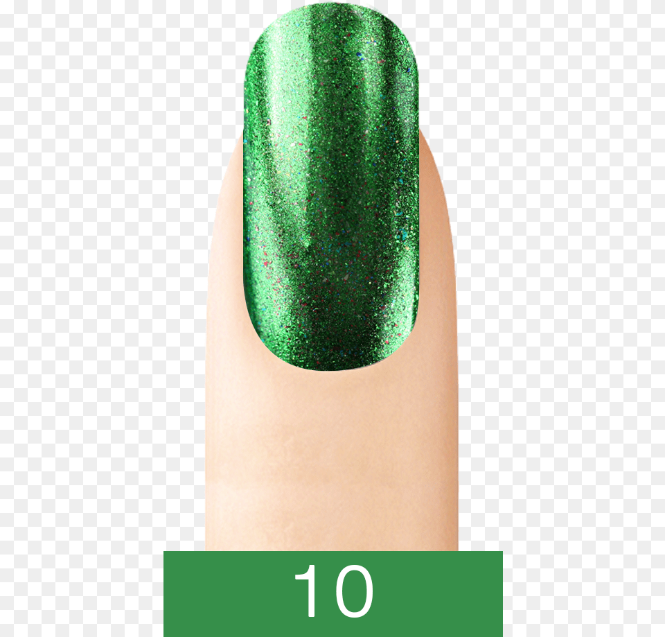 Chrome Nail Art Effect 10 Green Dnd Gelish Rose Gold, Body Part, Hand, Person, Adult Free Transparent Png