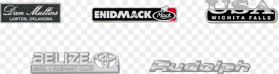 Chrome Plate Zinc Die Cast Metal Name Plates Mack Trucks, Logo Free Png Download