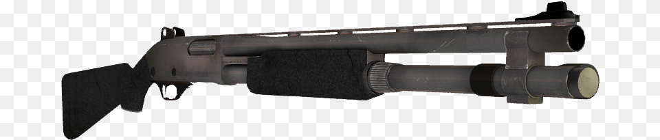 Chrome Shotgun L4d2 Chrome Shotgun, Firearm, Gun, Rifle, Weapon Png