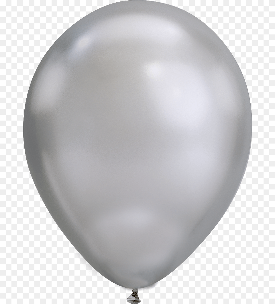 Chrome Silver Qualatex Silver Chrome Metallic, Accessories, Balloon, Jewelry Free Png