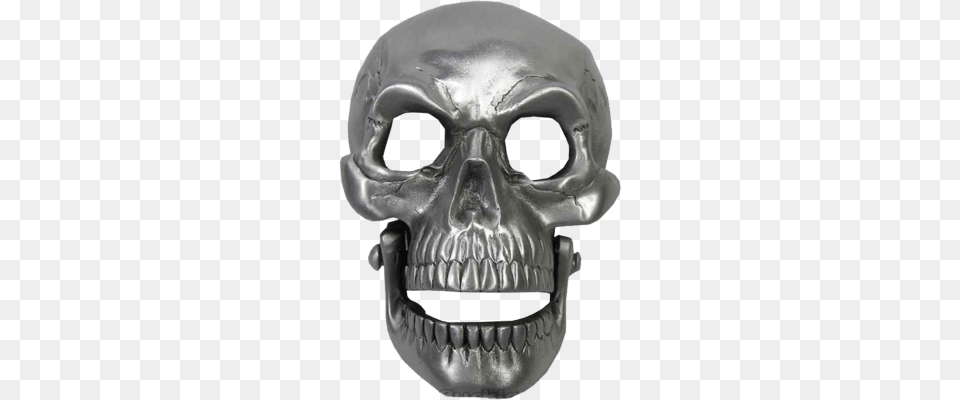 Chrome Skull Mask, Clothing, Hardhat, Helmet Free Png