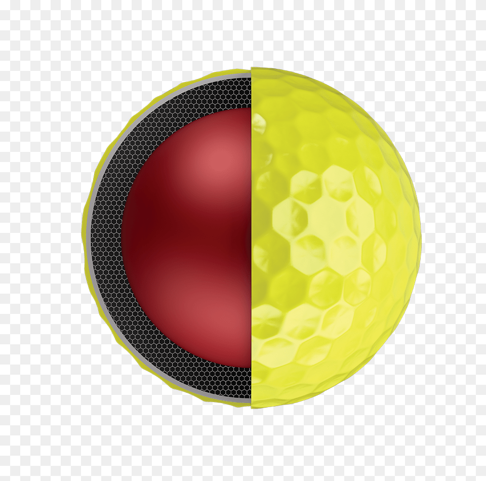 Chrome Soft Yellow Golf Balls, Ball, Golf Ball, Sphere, Sport Png Image
