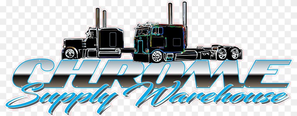 Chrome Supply Warehouse Big Strappers Apparel Logo, Trailer Truck, Transportation, Truck, Vehicle Free Png Download