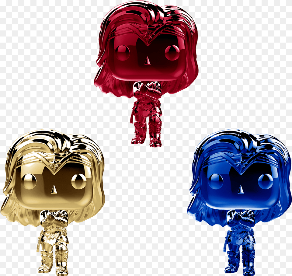 Chrome Wonder Woman 3 Pack, Person, Adult, Female, Helmet Free Png