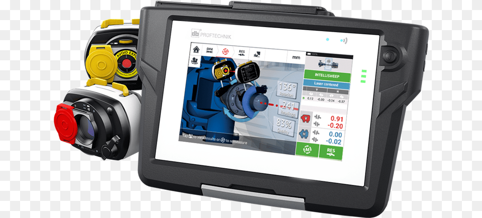 Chromestyle Margin Pruftechnik Rotalign Touch, Electronics, Camera, Digital Camera, Computer Hardware Free Png Download