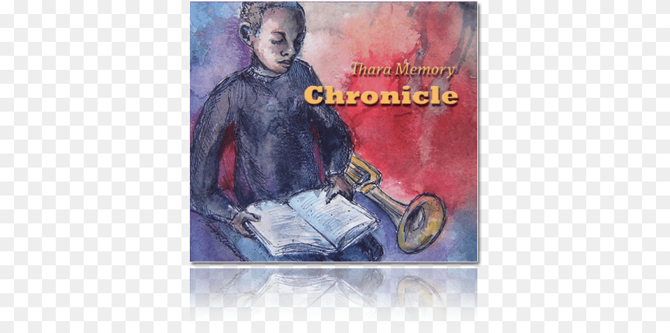 Chronicle Is Thara Memory39s Latest Album Featuring Thara Memory Chronicle Blue, Book, Publication, Person, Musical Instrument Png Image