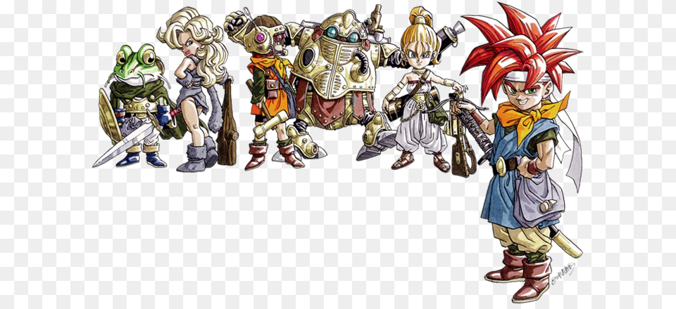 Chrono Trigger Akira Toriyama Art, Book, Comics, Publication, Person Png