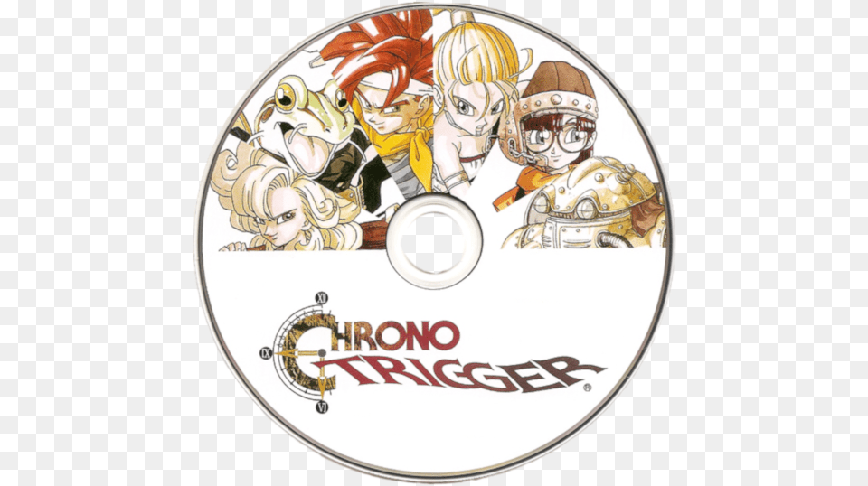 Chrono Trigger Details Launchbox Games Database Chrono Trigger Logo, Disk, Dvd, Person, Baby Free Png
