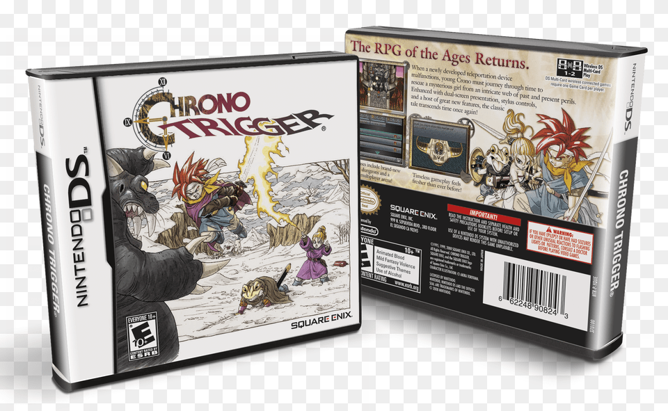 Chrono Trigger Ds, Book, Publication, Comics, Baby Png Image