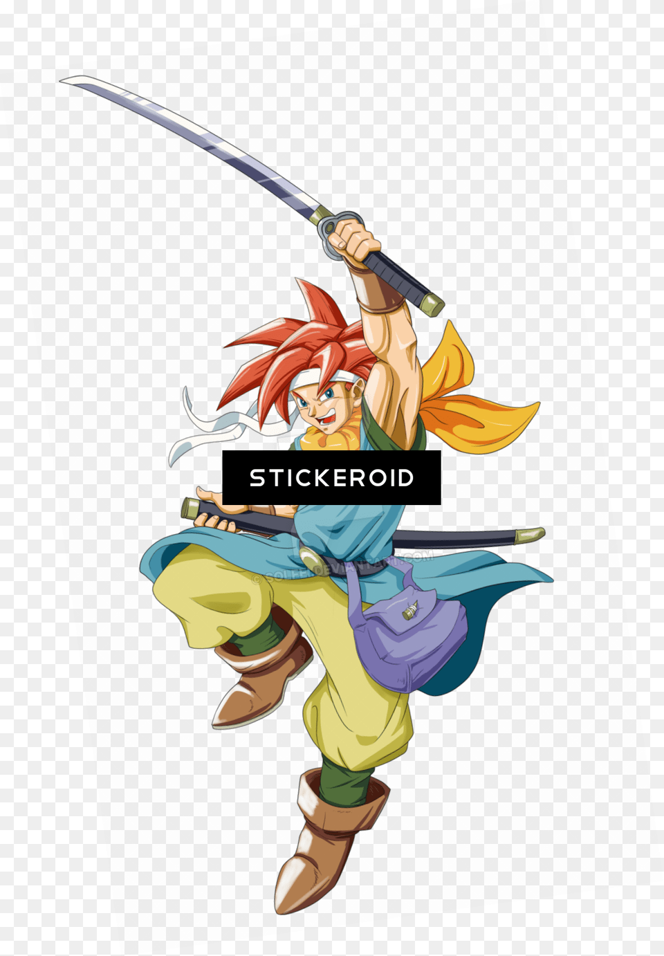 Chrono Trigger Gaming Crono Chrono Trigger Fanart, Book, Comics, Publication, Sword Png