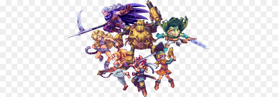 Chrono Trigger Pixel Art, Baby, Person Png