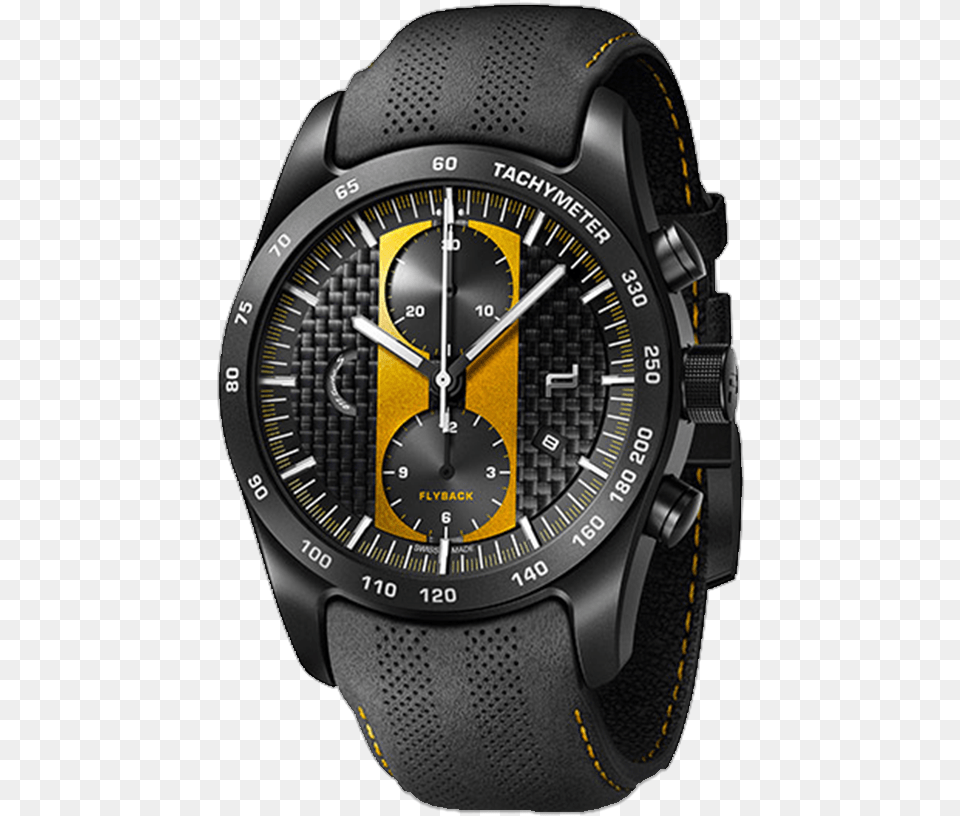 Chronograph 911 Turbo S Exclusive Series Porsche 911 Exclusive Series Watch, Arm, Body Part, Person, Wristwatch Free Png