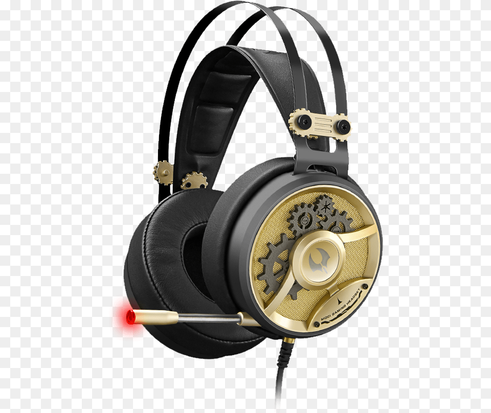 Chronometer Uhdr Gaming Headset Gold Gold Gaming Headset, Electronics, Headphones Free Png