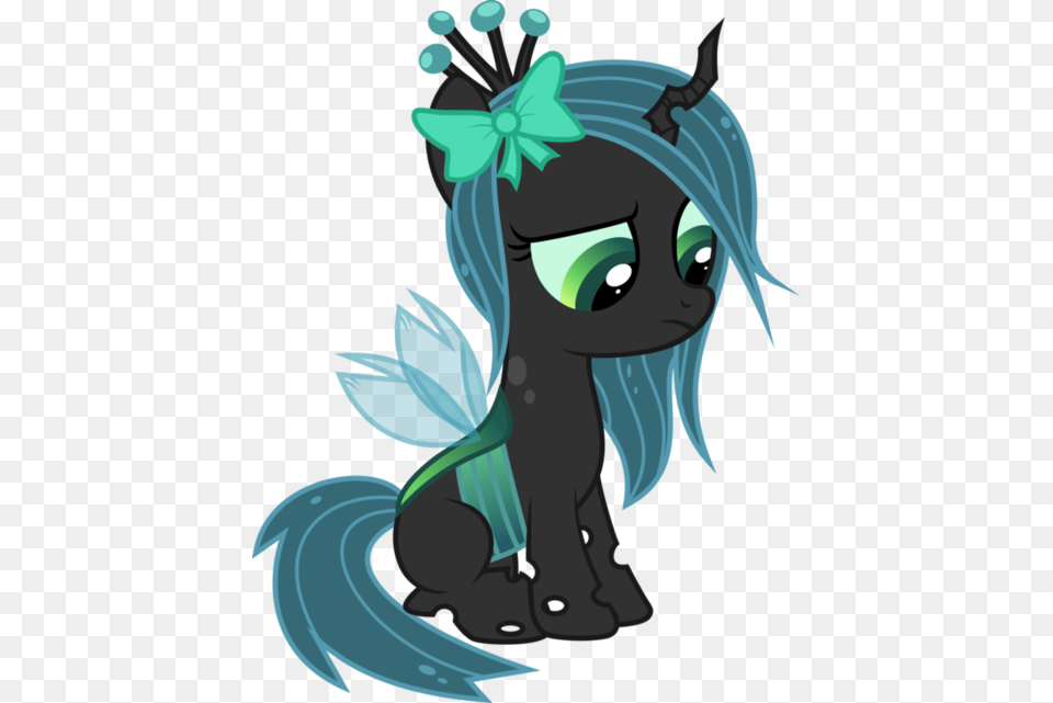 Chrysalis Is My Favorite Villain But Only Because Mlp Queen Chrysalis Daughter, Book, Comics, Publication, Baby Png