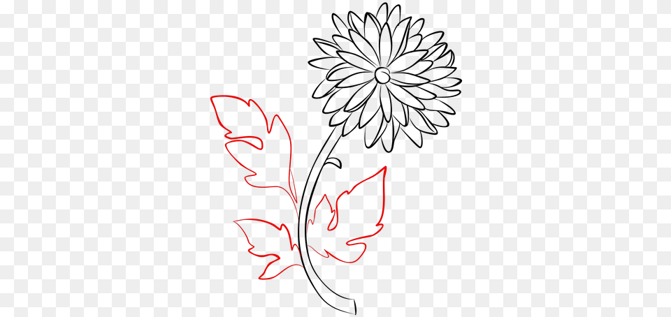 Chrysanthemum Drawing Transparent Floral, Light, Dynamite, Weapon, Electronics Png