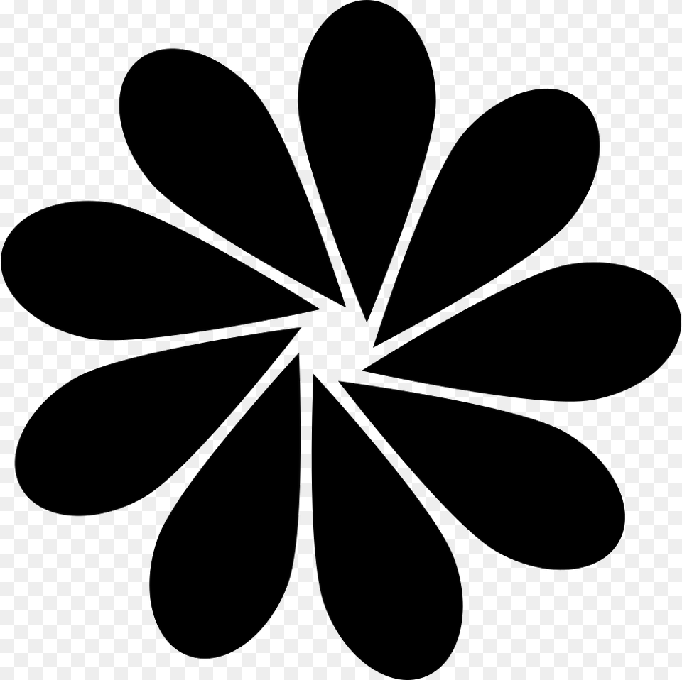 Chrysanthemum Icon Stencil, Appliance, Ceiling Fan, Device Free Png Download